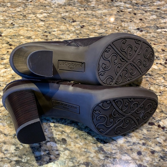 Liz Claiborne flex ankle boots 3.5inch heel - Picture 3 of 5